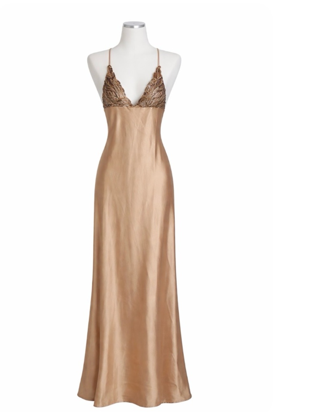 NWT Vintage Y2K  Ralph Montenegro for Blanche slip gown size M